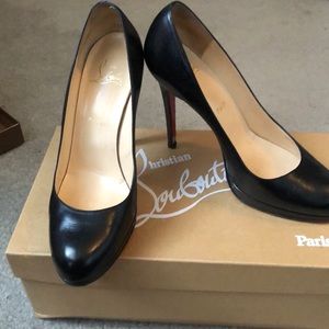 Authentic Christian Louboutin Black Pump